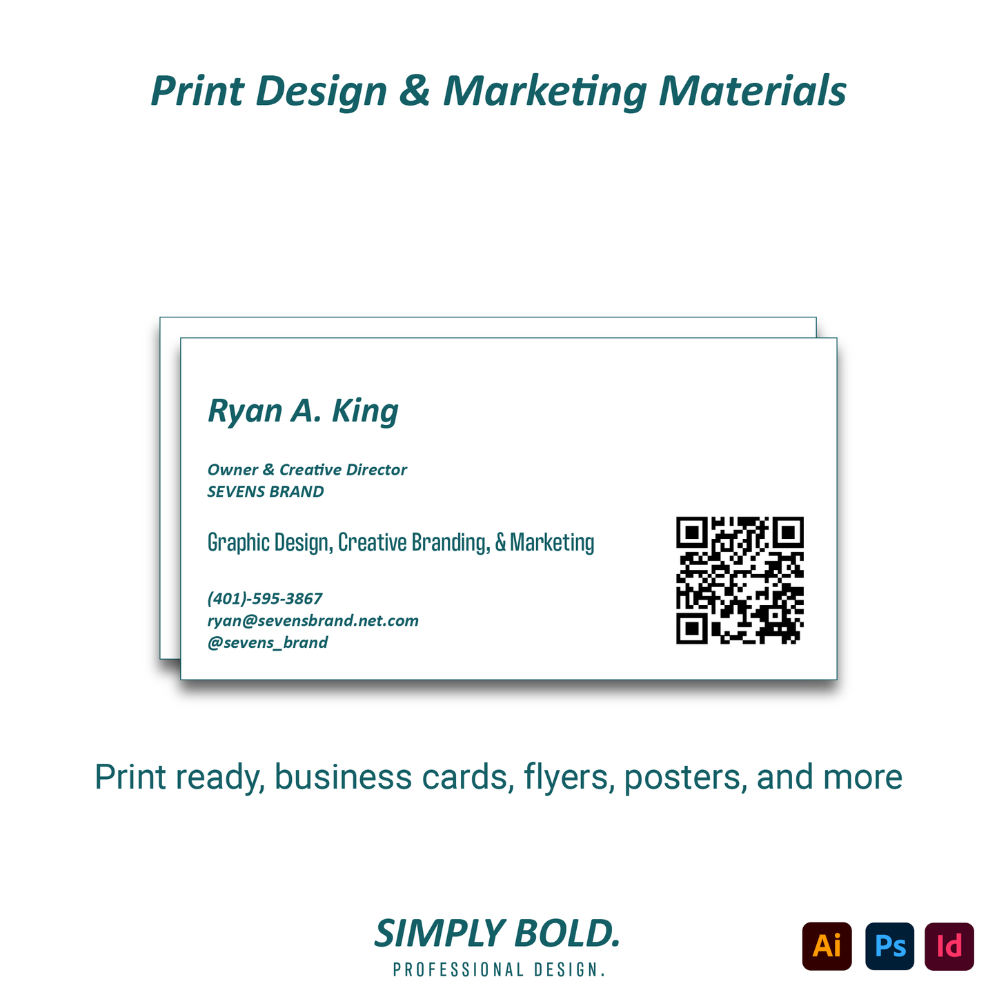 Print Design or Marketing Materials